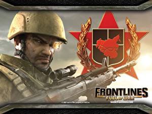 桌面壁纸，，Frontlines. Fuel of War，电子游戏