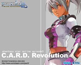 Fondos de escritorio Phantasy Star Phantasy Star Online:Episode3 - C.A.R.D.Revolution