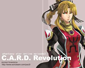 Bakgrunnsbilder Phantasy Star Phantasy Star Online:Episode3 - C.A.R.D.Revolution