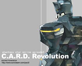 Bakgrunnsbilder Phantasy Star Phantasy Star Online:Episode3 - C.A.R.D.Revolution