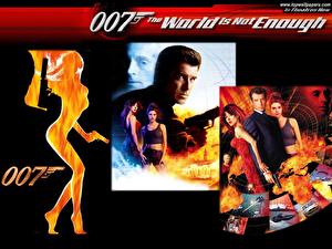 Papel de Parede Desktop James Bond O Mundo Não Chega