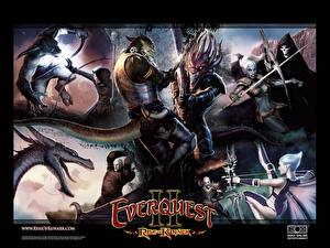 桌面壁纸，，无尽的任务，EverQuest II: Rise of Kunark，电子游戏