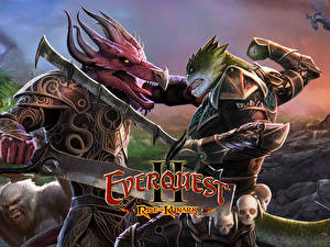 Bakgrundsbilder på skrivbordet EverQuest EverQuest II: Rise of Kunark
