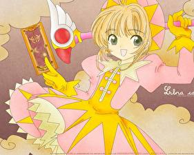 Bakgrundsbilder på skrivbordet Cardcaptor Sakura