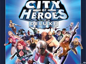 Bakgrunnsbilder City of Heroes
