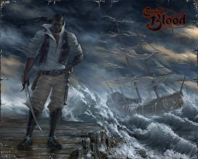 Hintergrundbilder Captain Blood Spiele