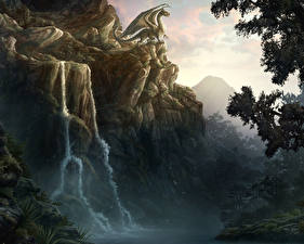Picture Fantastic world Dragon Fantasy