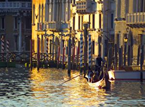 Bureaubladachtergronden Italië Venetië (stad) een stad
