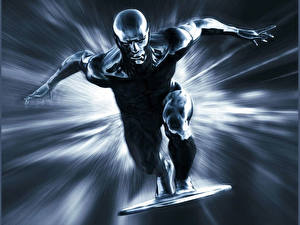 Bakgrundsbilder på skrivbordet Fantastic Four: Rise of the Silver Surfer