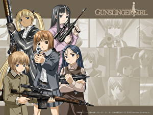 Fonds d'écran Gunslinger Girl