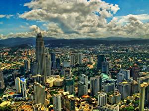 Bakgrunnsbilder Bygning Malaysia Kuala Lumpur byen