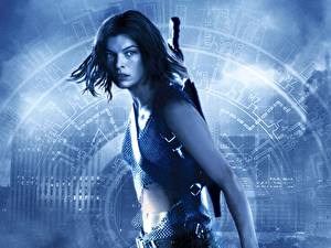 Bakgrundsbilder på skrivbordet Resident Evil (film) Resident Evil: Apocalypse Milla Jovovich Filmer