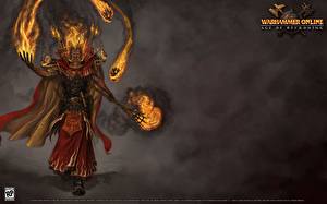 Bakgrundsbilder på skrivbordet Warhammer Online: Age of Reckoning Datorspel
