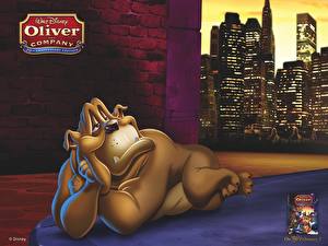 Hintergrundbilder Disney Oliver &amp; Co. Zeichentrickfilm