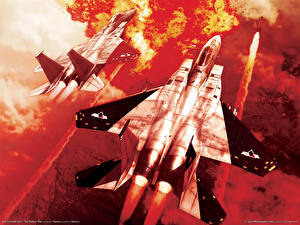 Bureaubladachtergronden Ace Combat Ace Combat Zero: The Belkan War