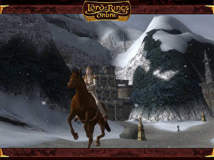Bakgrundsbilder på skrivbordet The Lord of the Rings - Games Datorspel