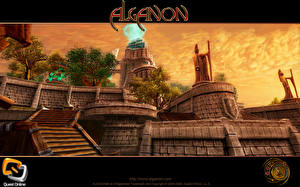 Bakgrundsbilder på skrivbordet Alganon dataspel