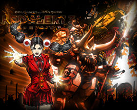 Wallpaper Command &amp; Conquer Command &amp; Conquer Red Alert 3 vdeo game