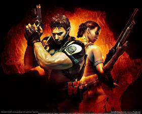 Bakgrundsbilder på skrivbordet Resident Evil Resident Evil 5