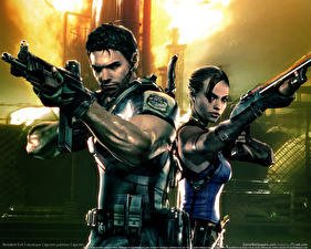 Fonds d'écran Resident Evil Resident Evil 5 jeu vidéo