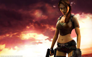 Bakgrundsbilder på skrivbordet Tomb Raider Tomb Raider Legend