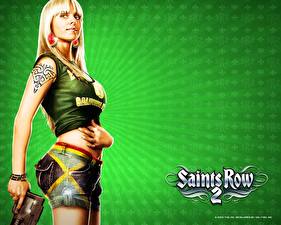 Bakgrundsbilder på skrivbordet Saints Row Saints Row 2 Datorspel