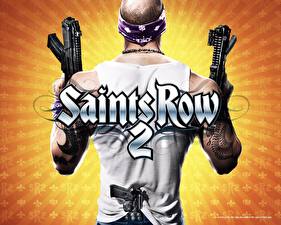 Bureaubladachtergronden Saints Row Saints Row 2 Computerspellen