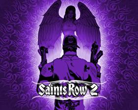 Bakgrundsbilder på skrivbordet Saints Row Saints Row 2