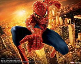 Bakgrundsbilder på skrivbordet Spider-Man (film) Spider-Man 2 Spider-Man superhjälte