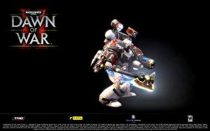 Bakgrundsbilder på skrivbordet Warhammer 40000 Warhammer 40000 Dawn of War spel