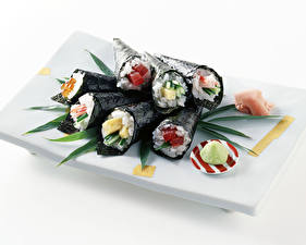 Fonds d'écran Fruits de mer Sushi