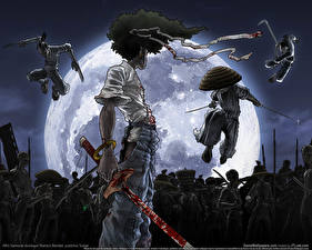 Desktop hintergrundbilder Afro Samurai - Games Spiele