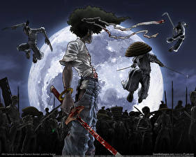 Wallpaper.wiki Free Download Afro Samurai Wallpaper PIC