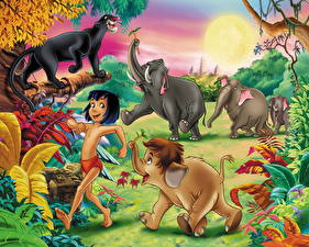 Hintergrundbilder Disney Das Dschungelbuch Zeichentrickfilm