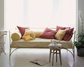 Picture Interior Pillows Sofa