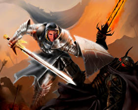 Desktop hintergrundbilder Legion: The Legend of Excalibur Spiele