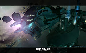 Bakgrundsbilder på skrivbordet Jumpgate Evolution Datorspel