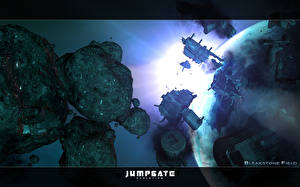 Bureaubladachtergronden Jumpgate Evolution computerspel