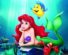 Wallpaper Disney The Little Mermaid