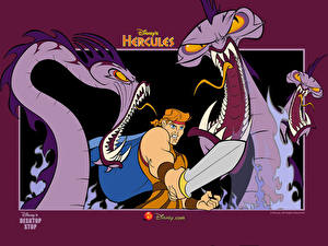 Bakgrundsbilder på skrivbordet Disney Herkules