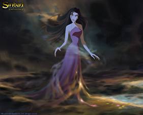Desktop hintergrundbilder Sinbad: Legend of the Seven Seas Zeichentrickfilm
