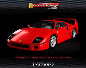 Bakgrundsbilder på skrivbordet Ferrari Challenge Trofeo Pirelli spel