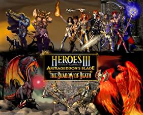 Bakgrundsbilder på skrivbordet Heroes of Might and Magic Heroes III Datorspel