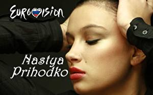 Bakgrundsbilder på skrivbordet Eurovision Anastasija Prychodko