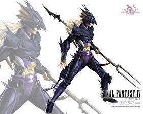 Bakgrundsbilder på skrivbordet Final Fantasy Final Fantasy IV dataspel