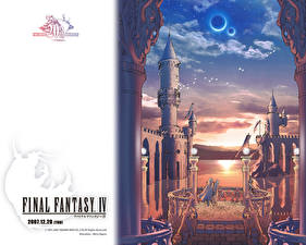 Papel de Parede Desktop Final Fantasy Final Fantasy IV videojogo