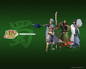 Desktop hintergrundbilder Sangokushi Online Spiele
