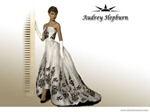 Bakgrundsbilder på skrivbordet Audrey Hepburn