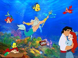 Fonds d'écran Disney La Petite Sirène Dessins_animés