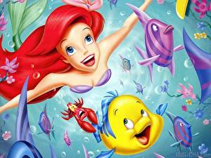 Bakgrunnsbilder Disney Den lille havfruen